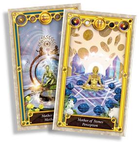 Tarot Court Card Family Queens ~ Mother of Cups & Mother of Stones Tarot Court Card Family Queens ~ Mother of Cups & Mother of Stones
