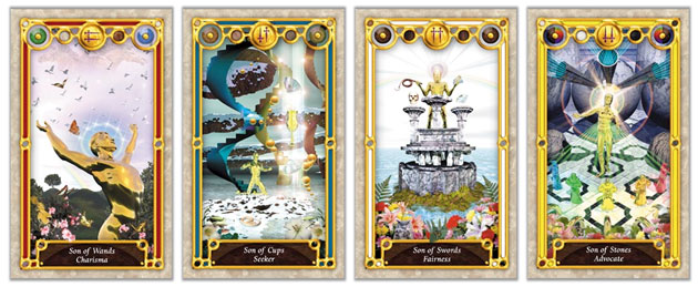 tarot court cards knights and princes