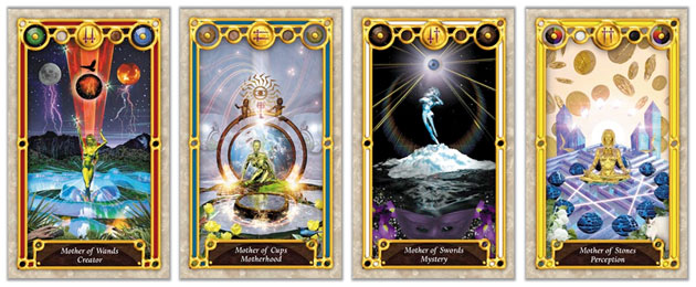 tarot court cards queens and mothers