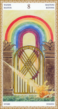 lo scarabeo tarot eight of wands