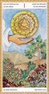 Resultado de imagen para ace of pentacles