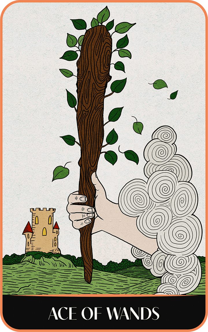 A tarot a day #1 - Asso di Bastoni