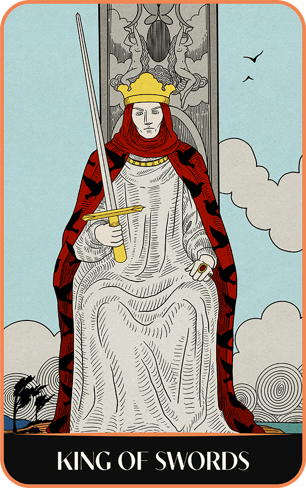 A tarot a day #3 - Re di Spade