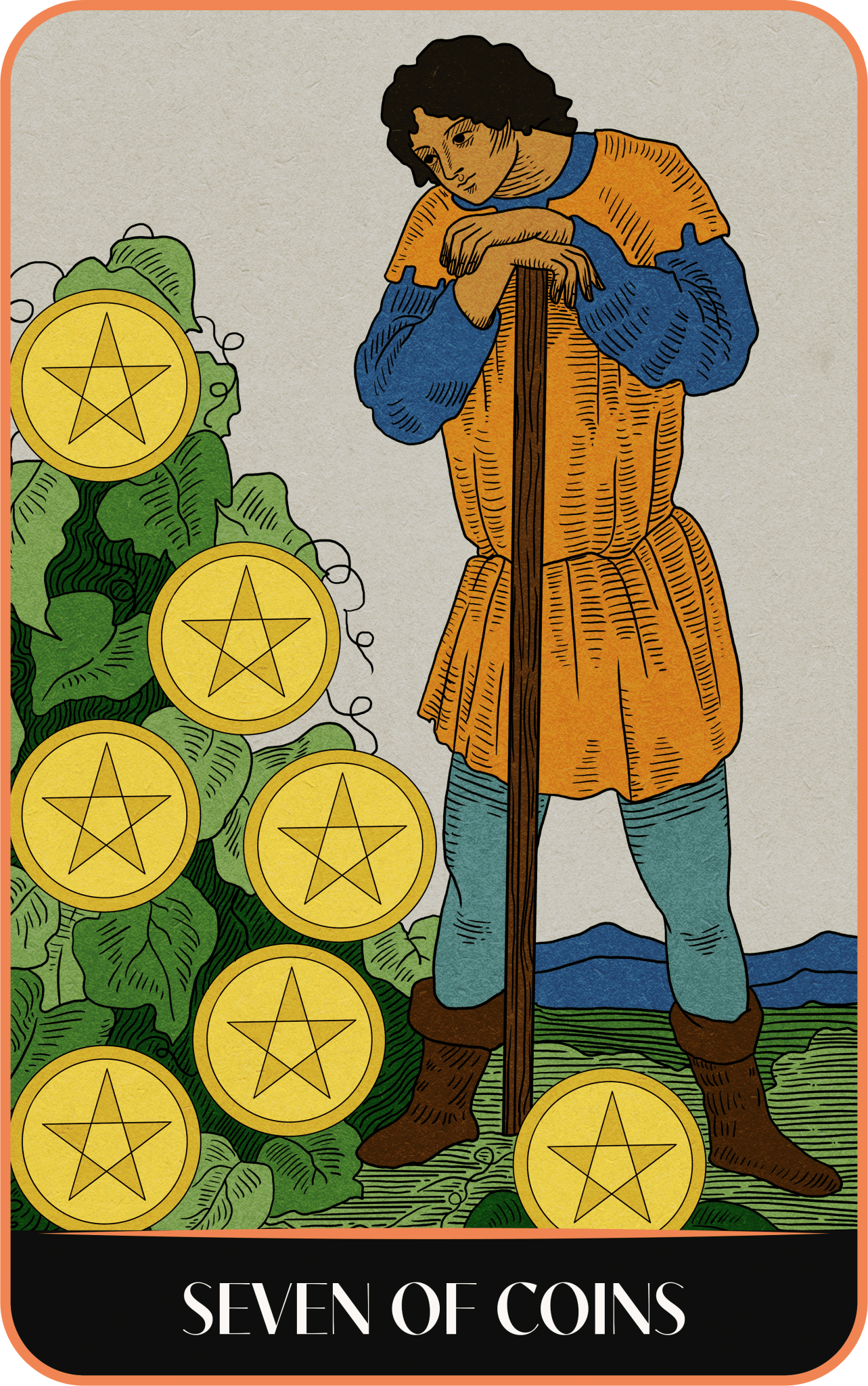 A tarot a day #5 - Sette di Denari