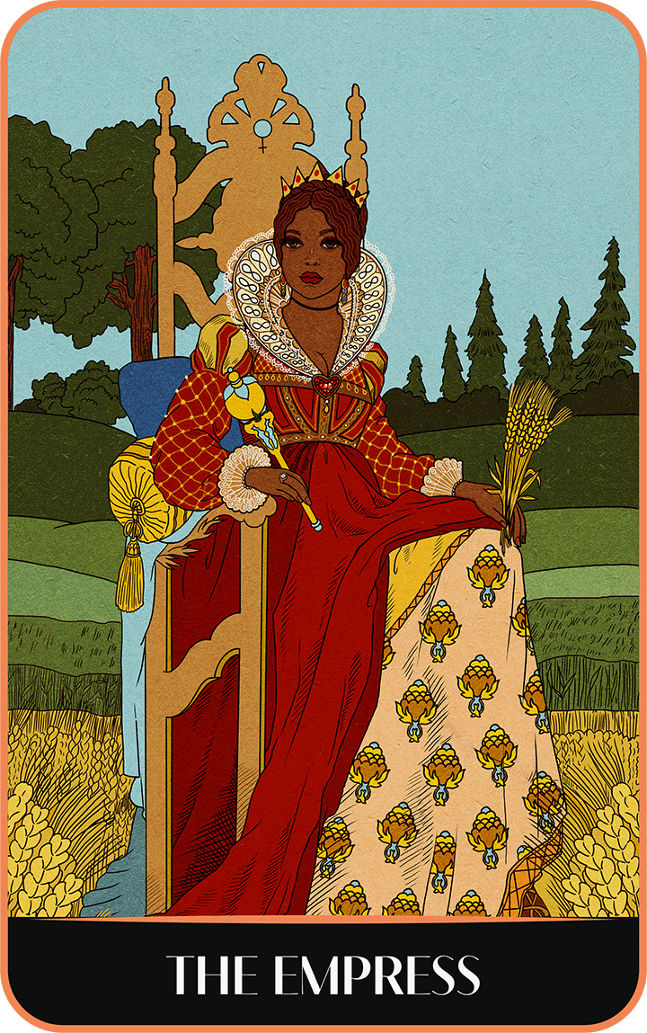 A tarot a day #18 - L'Imperatrice