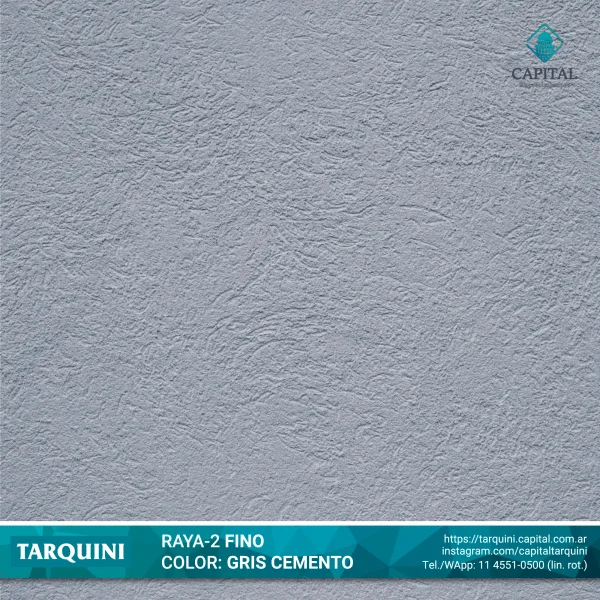 Tarquini Color Gris Cemento