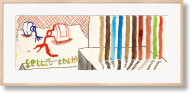 David Hockney. 220 for 2020. Art Edition No. 1–100 ‘Spilt Ink with Tests’