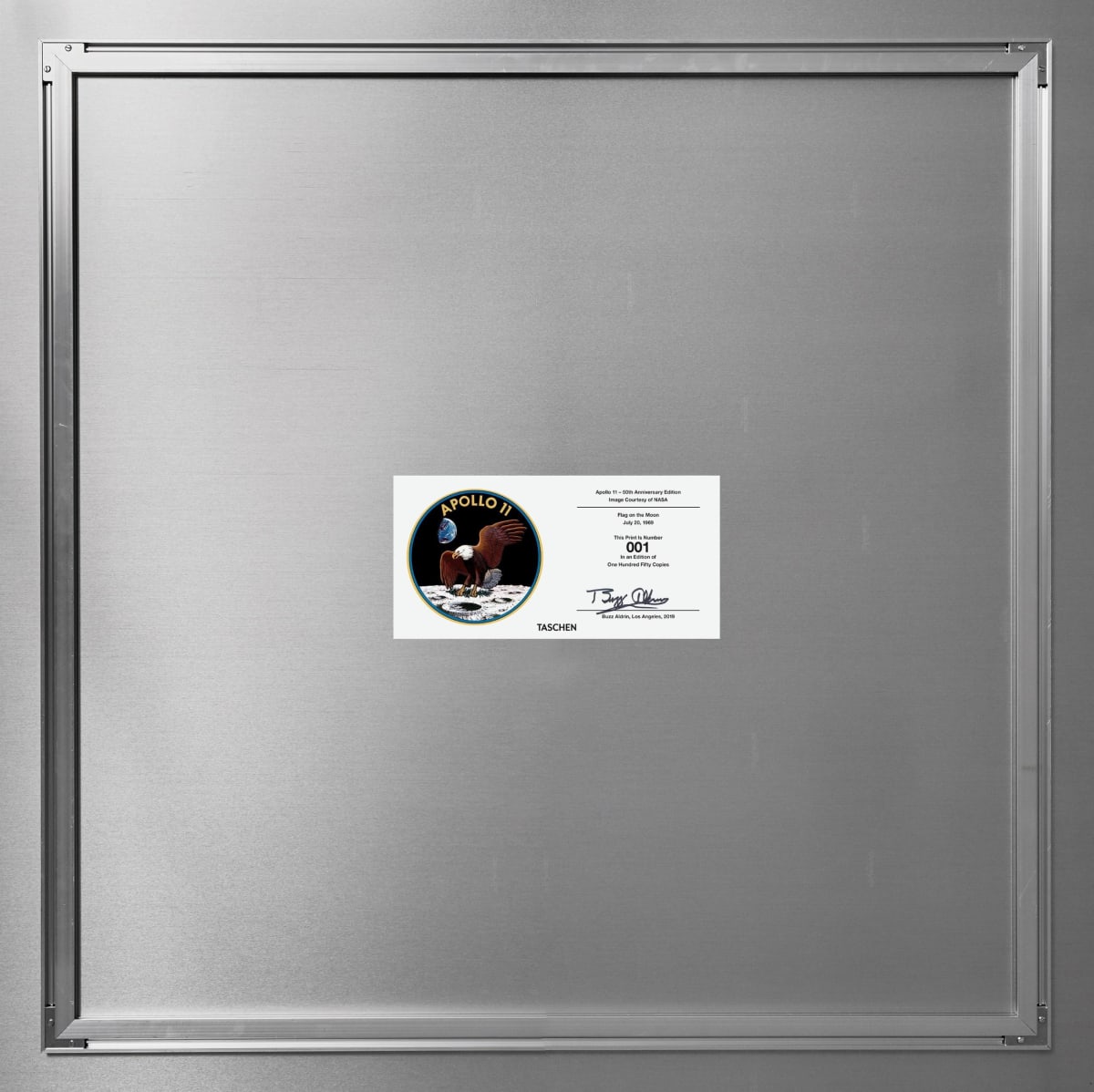 Buzz Aldrin. Apollo 11. ‘Flag on the Moon’