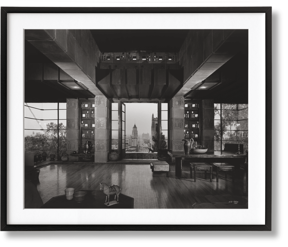 Julius Shulman. 'Wright, Freeman House'