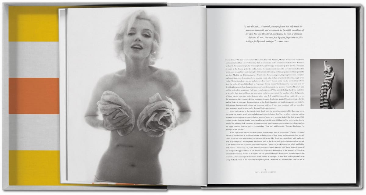 Norman Mailer/Bert Stern. Marilyn Monroe, Art Edition No. 126–250 ‘Contacts’