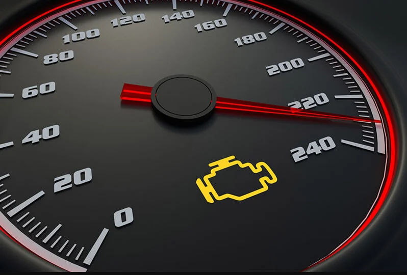sarı motor arıza lambası