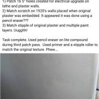 Tasker Wall Repair Photo