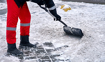 snow shoveling boots