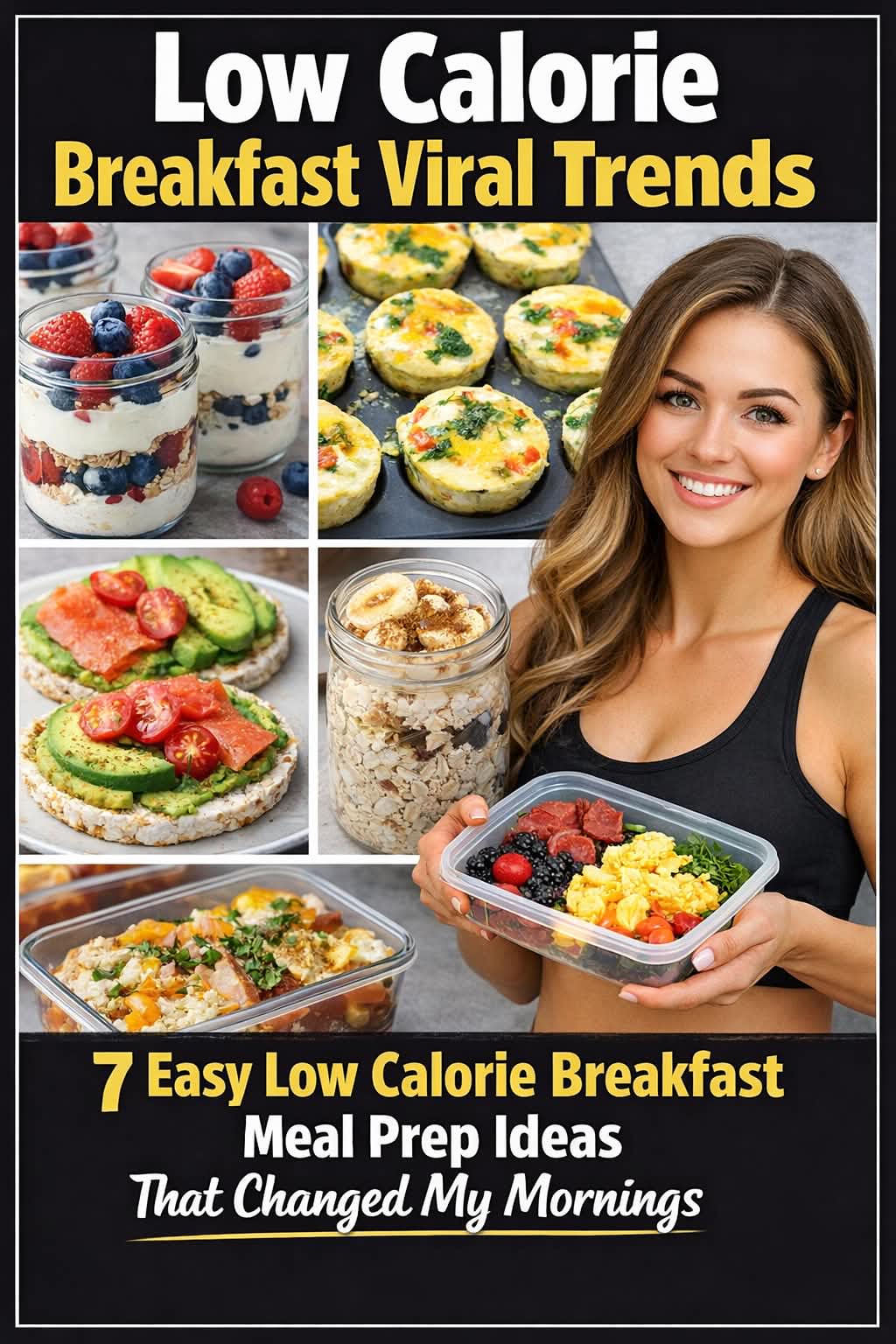 High Protein Low Calorie Breakfast Meal Prep (7 Easy Ideas That Changed ...