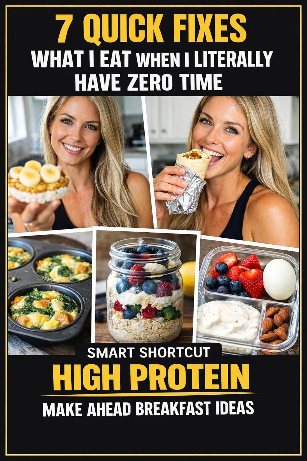 7 High Protein Make Ahead Breakfast Ideas That Keep You Full for Hours ...