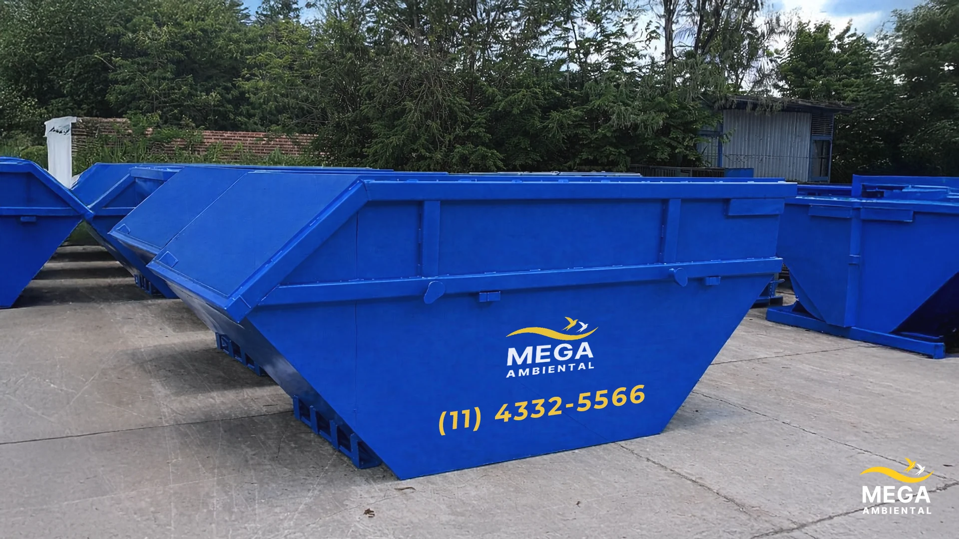 Caçamba 5m da Mega Ambiental