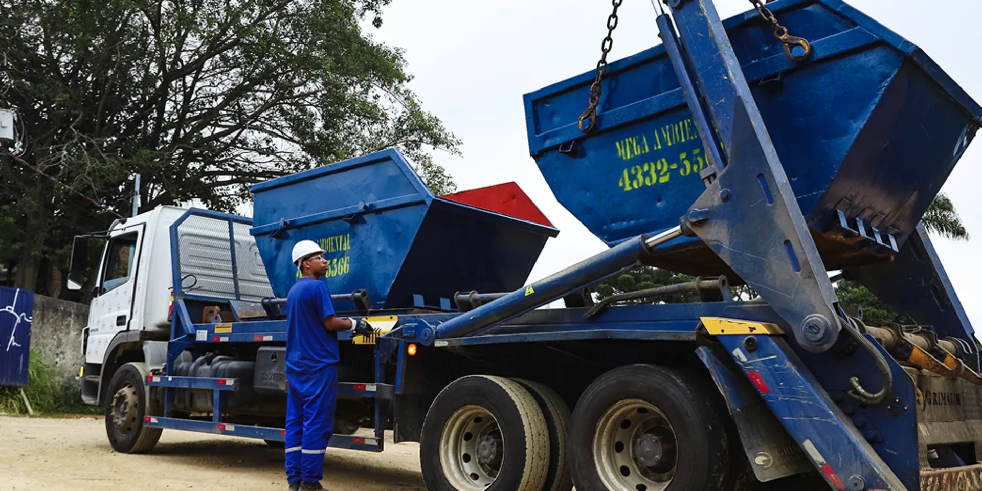 Caçambas da Mega Ambiental