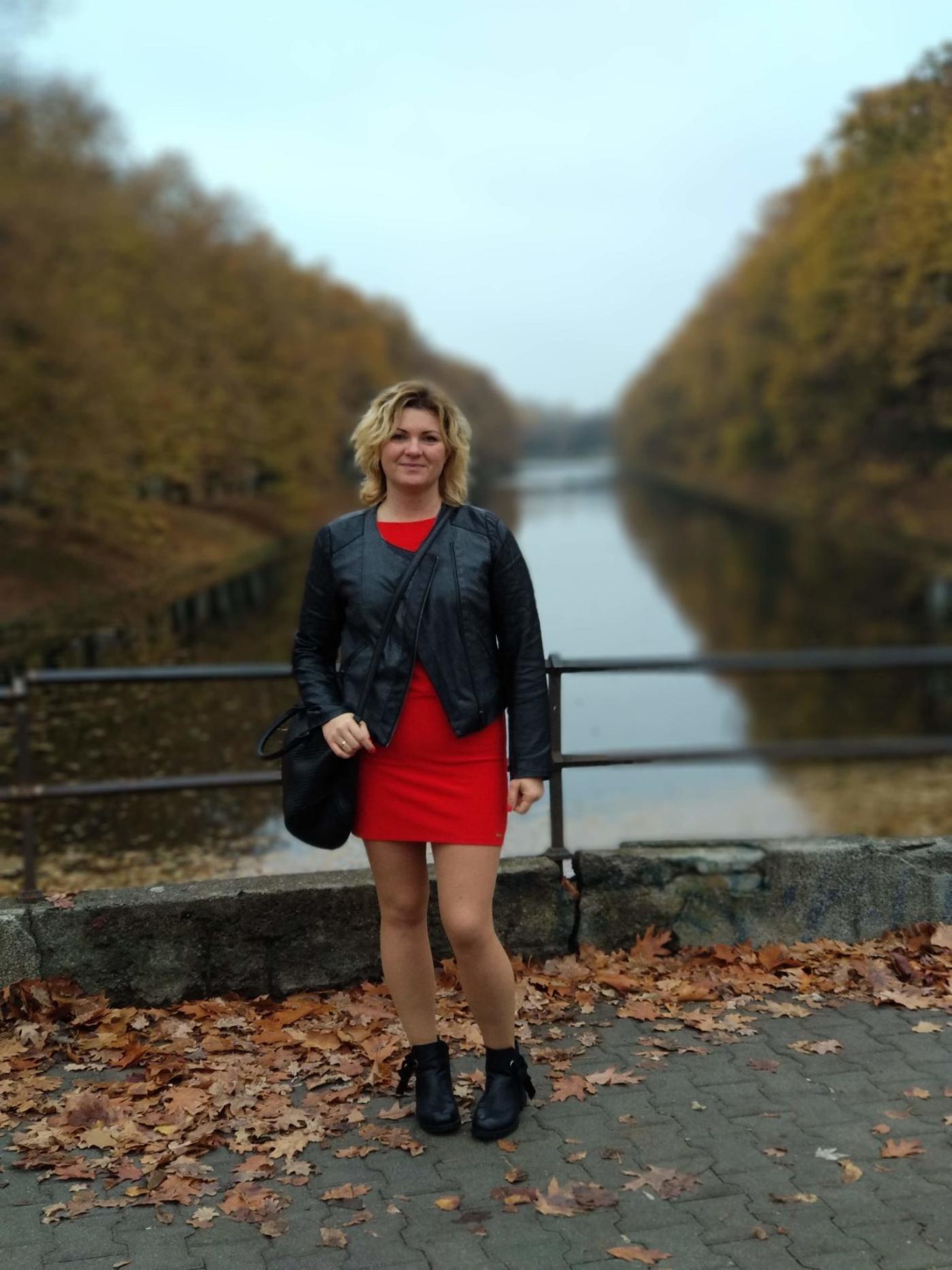 Kasia w Łazienkach Królewskich