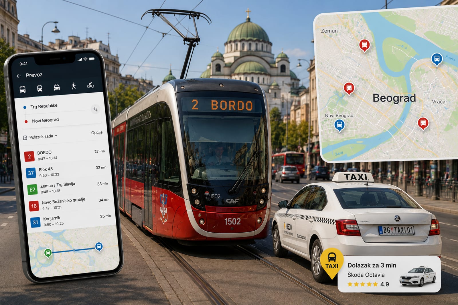 Javni prevoz u Beogradu: besplatan i kako ga koristiti