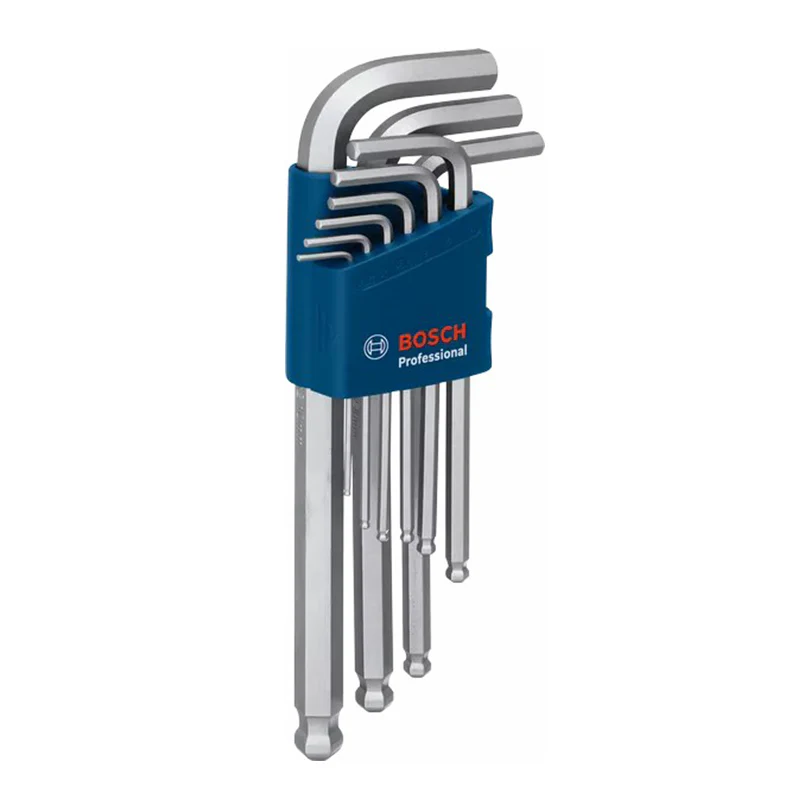 Bosch Allen Key Hex 9pcs Professional (1 600 A01 TH5)