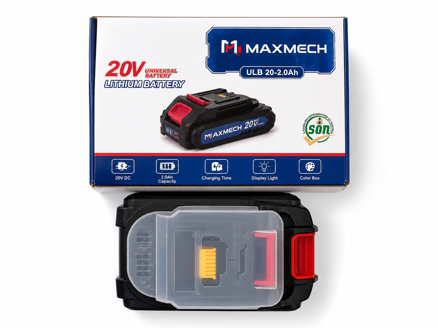 MAXMECH ULB 20-2.0Ah 20V Universal Lithium-Ion Battery Pack