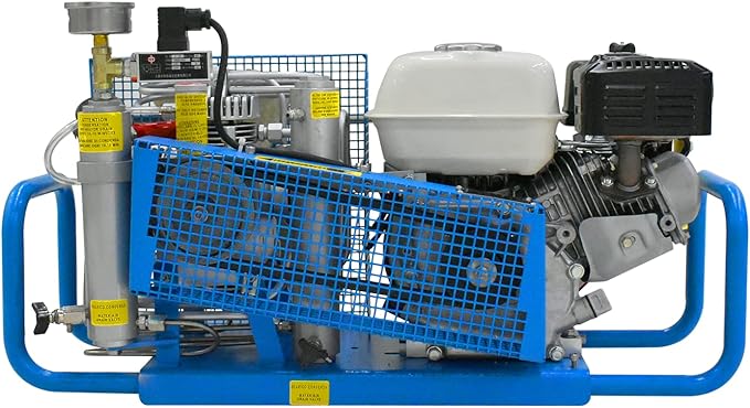 Portable Gasoline Driven Breathing Air Compressor