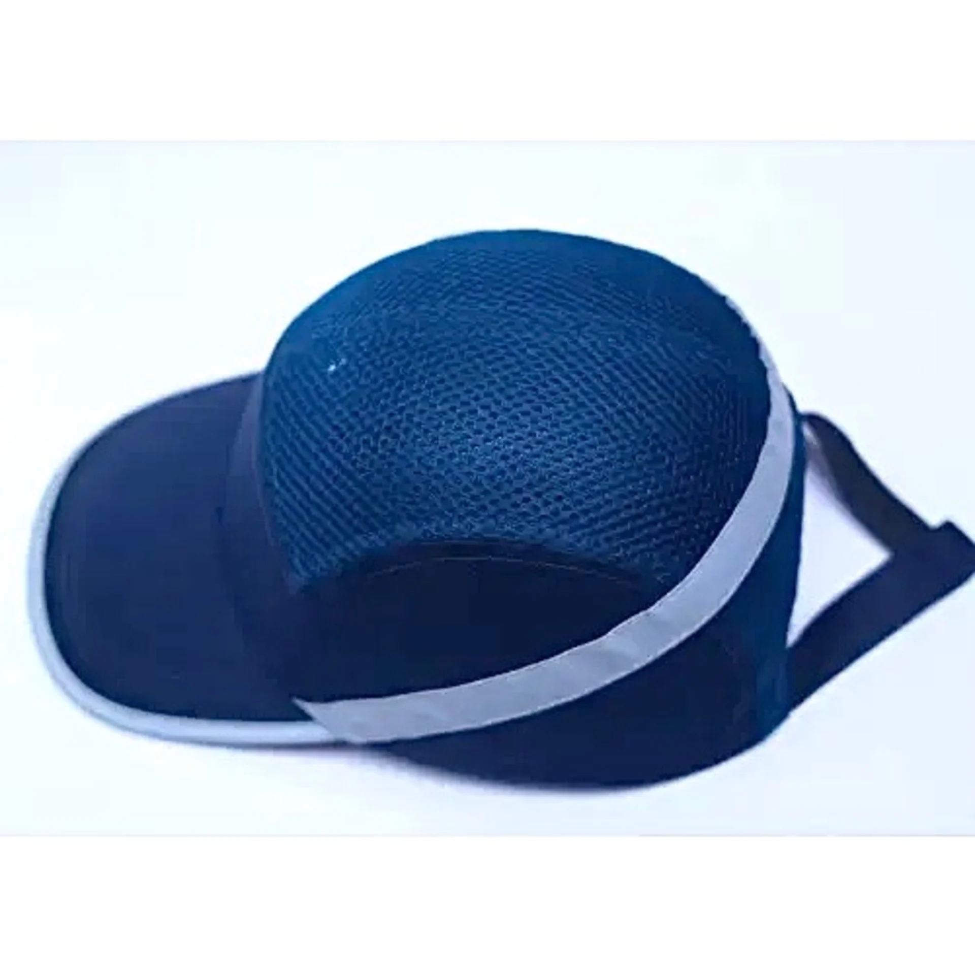 Industrial Net Bump Cap with Reflective Strip