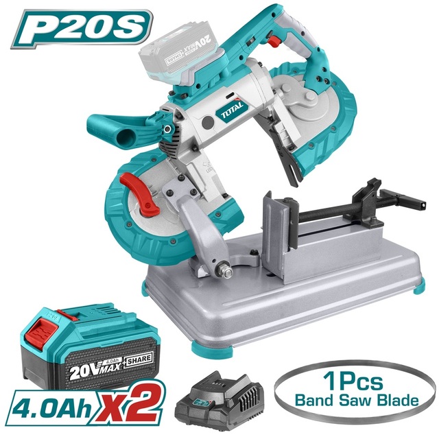 TOTAL Lithium-Ion Cordless Band Saw 20V (TBSLI201272)