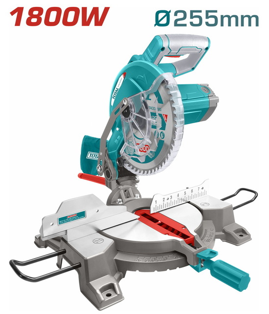 TOTAL Mitre Saw 1800W / 255mm TS42152557