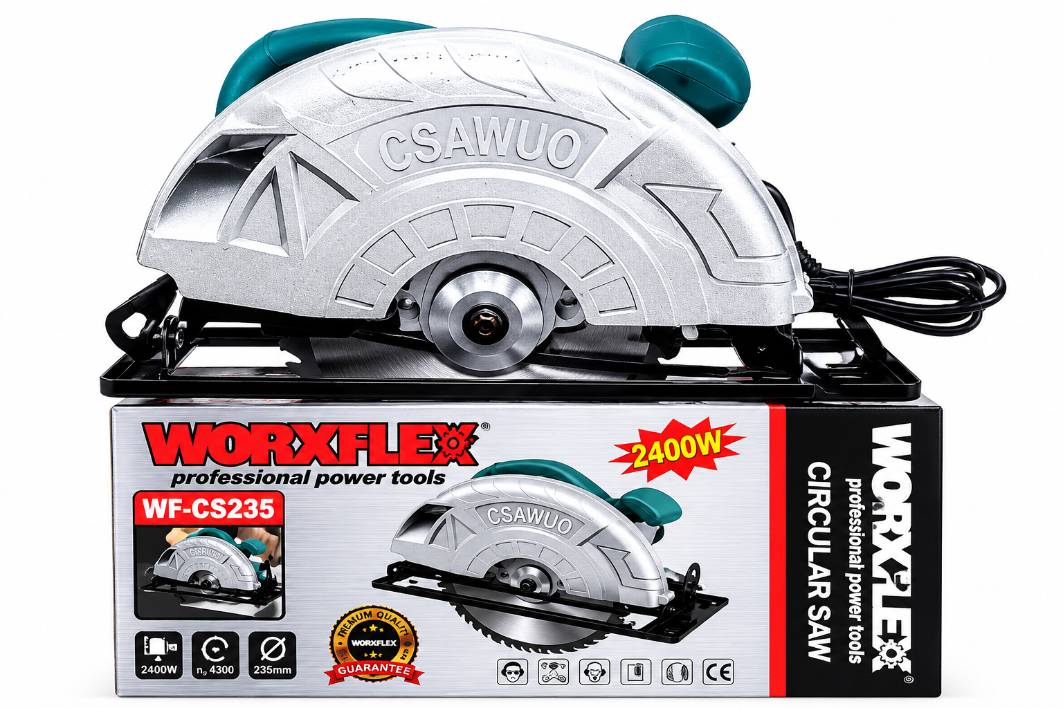 Workflex 2400W Circular Saw