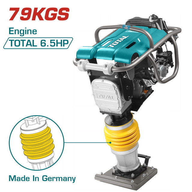 TOTAL Gasoline Tamping Rammer 196cc / 6.5HP (TP880-2)