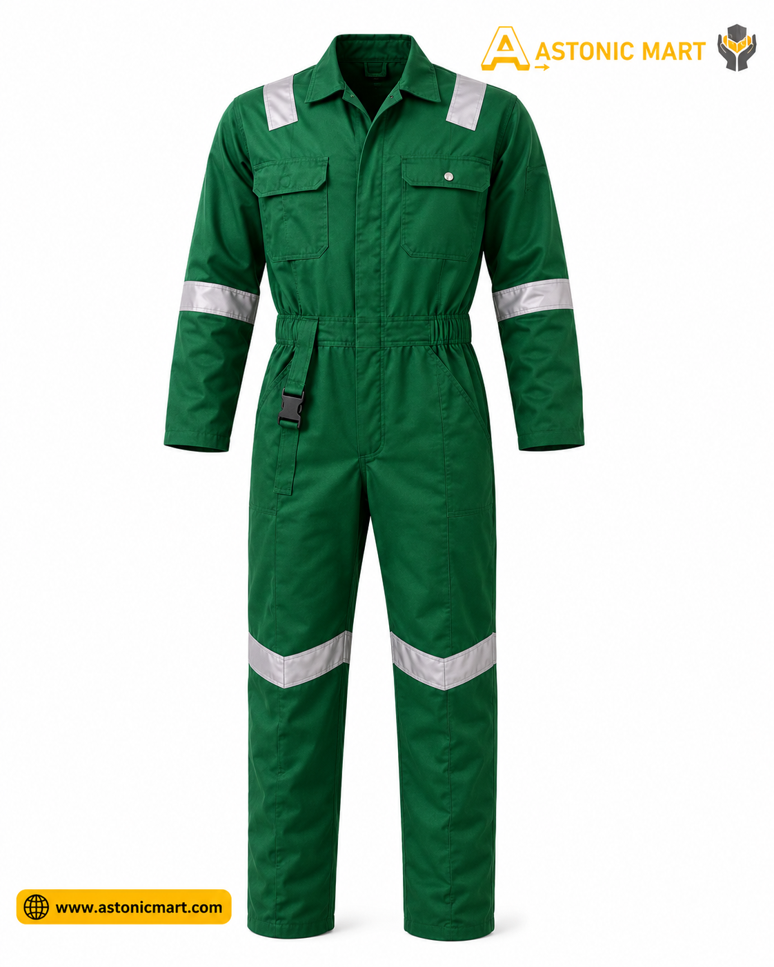 Green Safety Coverall