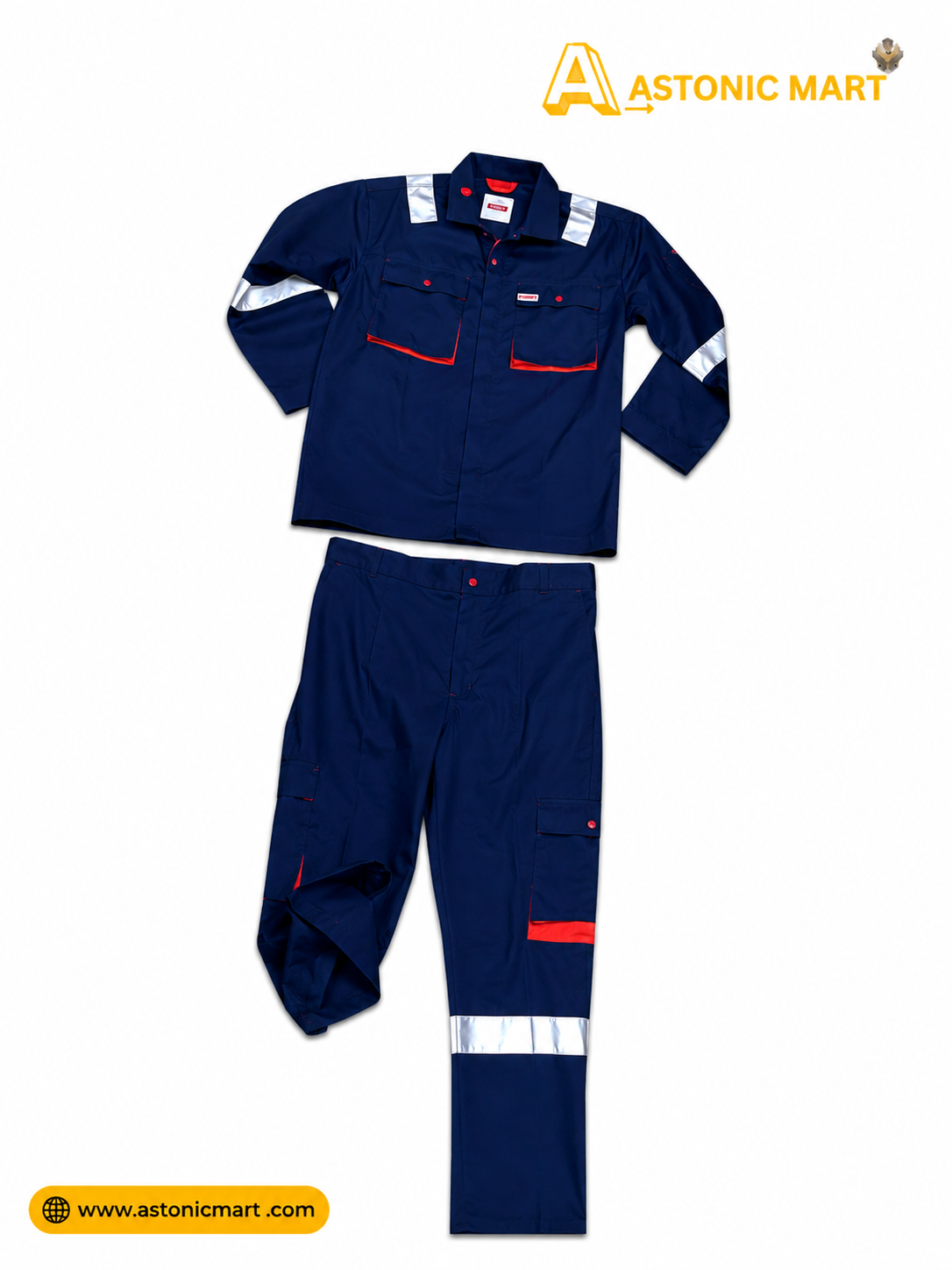Rokk Reflective Workwear Coverall