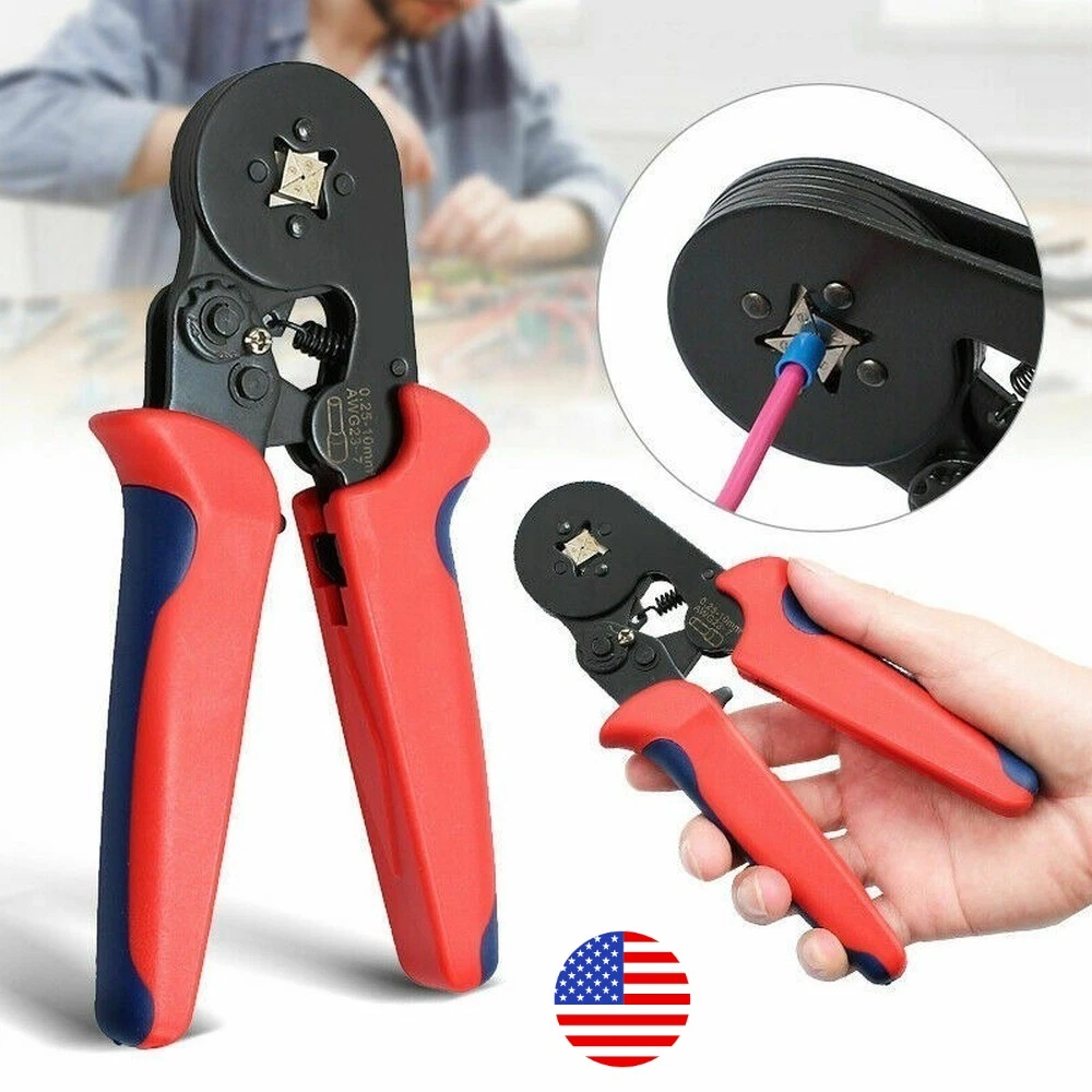 HSCO Self-Adjusting Wire Ferrule Crimping Tool