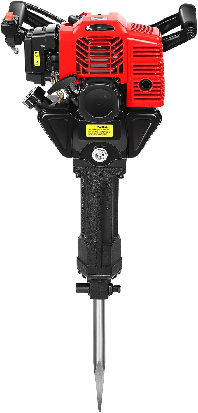 52cc 2-Stroke Gasoline Demolition Hammer