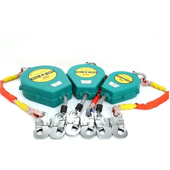 15m Fall Arrester Wire Rope Safety Equipment Falling Protector