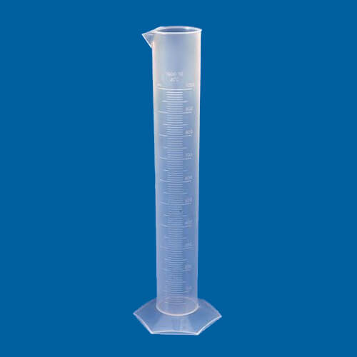 Lab 1000ml Plastic Measuring Cylinder