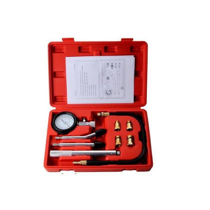 Petrol Engine Compression Tester – 8pcs Kit