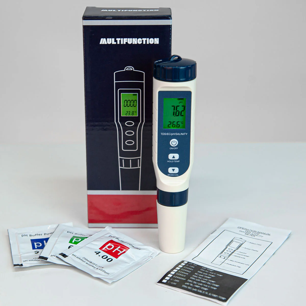 Water Tester(pH/Salinity/Temperature)