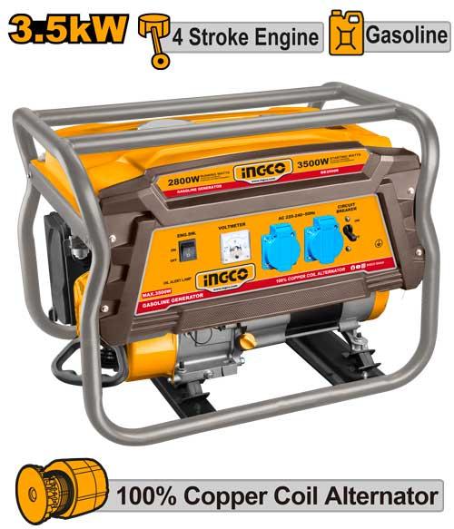 INGCO Gasoline Generator 3.5kW -GE35006