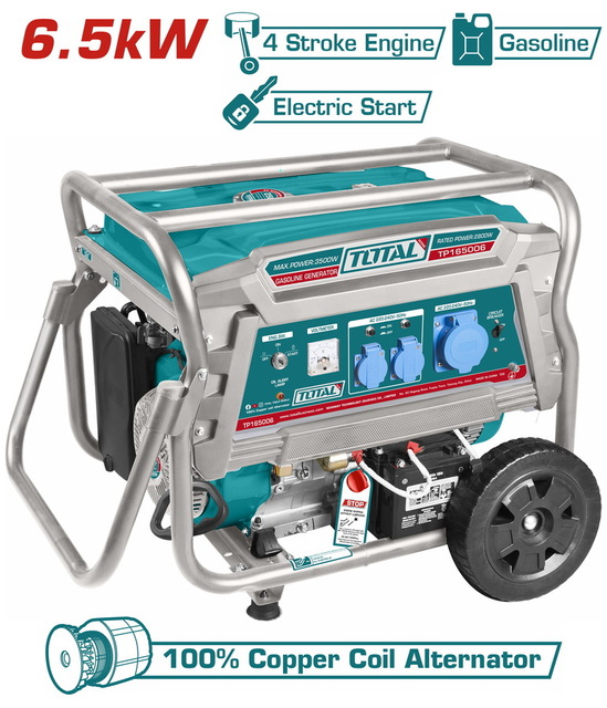 TOTAL Gasoline Generator (TP165006)