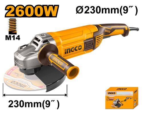 INGCO 9" Angle Grinder 2600W (AG26008)