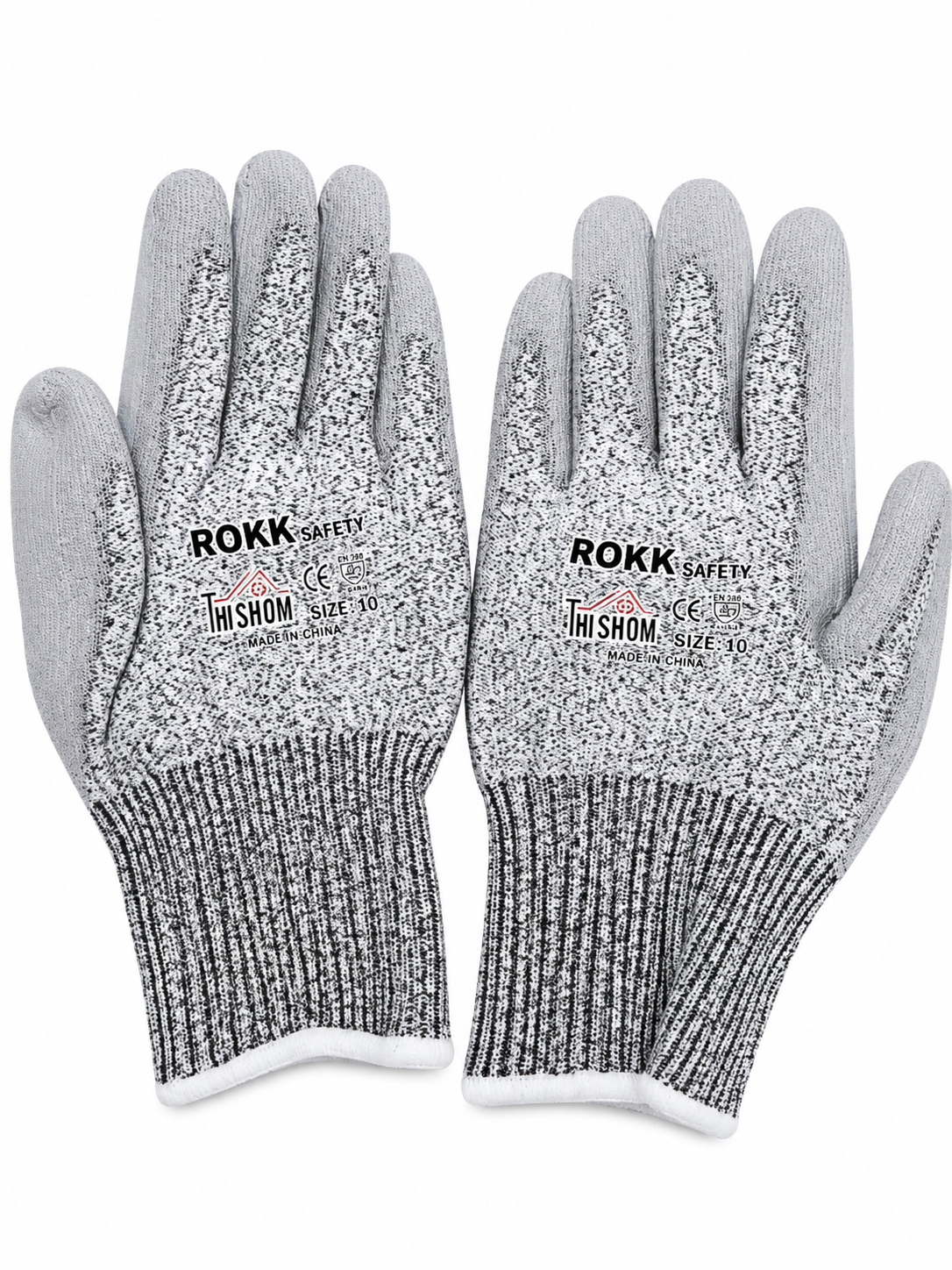 ROKK Smooth Coated Industrial Hand Gloves