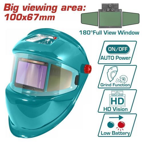 TOTAL Auto Darkening Welding Helmet (TSP9103)