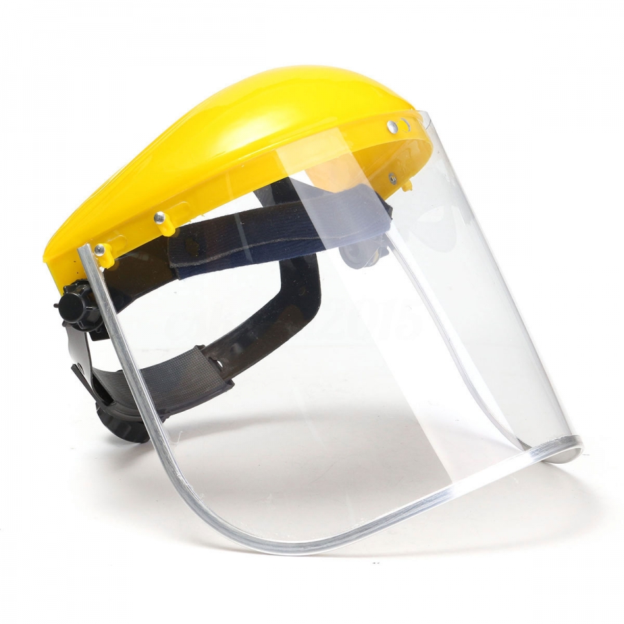 Safety Face Shield ΓÇô Clear Anti-Fog Industrial Protective Visor (Adjustable)