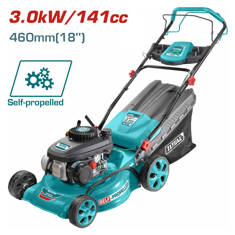 TOTAL Gasoline Lawn Mower Self-Propelled 4hp