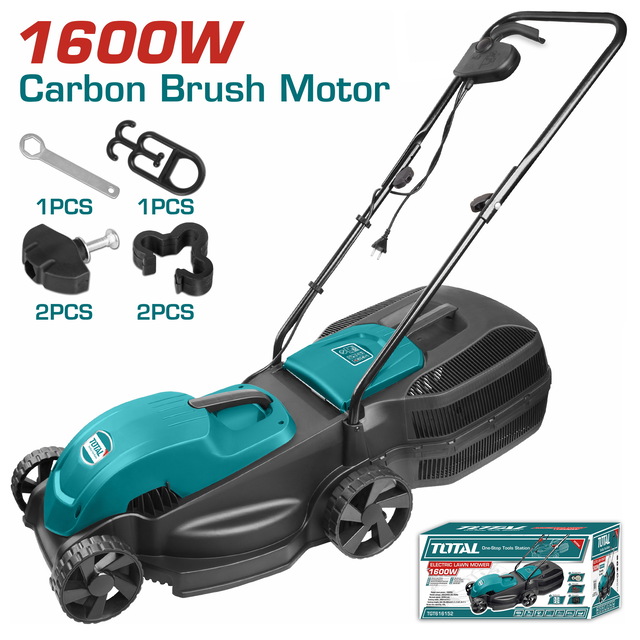 TOTAL 1600W Electric Lawn Mower-TGT616151 