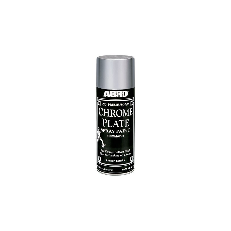 ABRO Silver Chrome Spray Paint 400ml