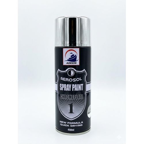 Adexin Chrome Plate Spray Paint 450ml