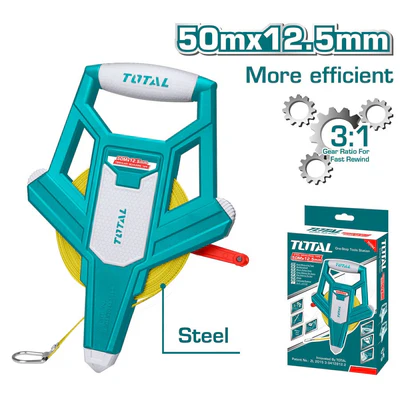TOTAL Steel Measuring Tape 50M (TMT56006)
